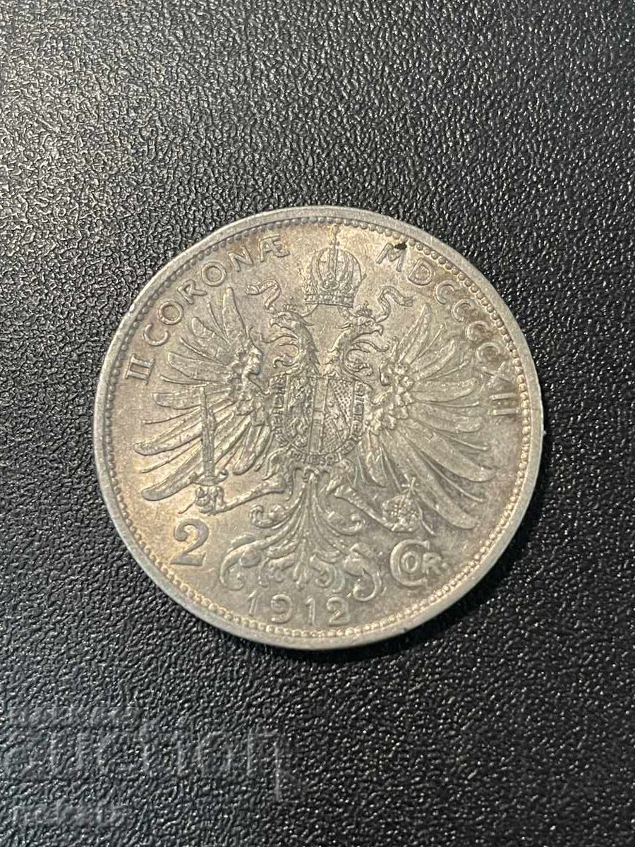 Δημοπρασία Αυστρία 2 κρόνες, 1912 μ.Χ