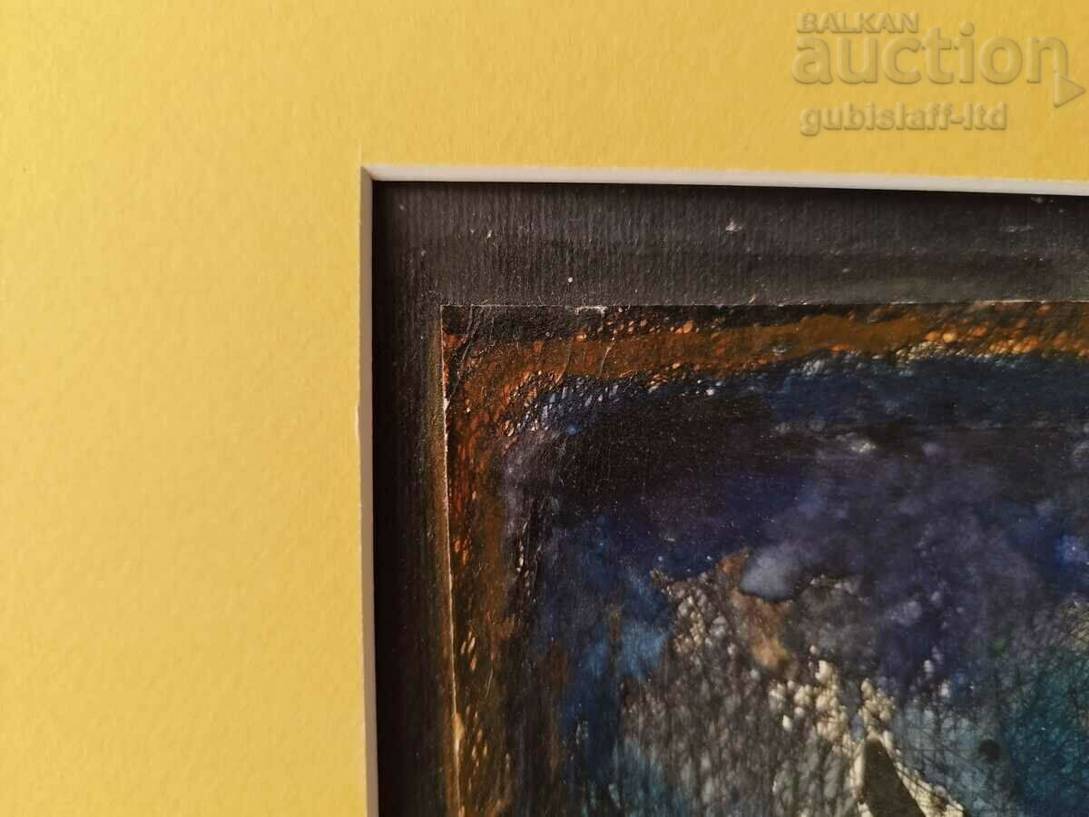 Auction  Painting, composition with fish, art. N. Chanev (1963-2020)