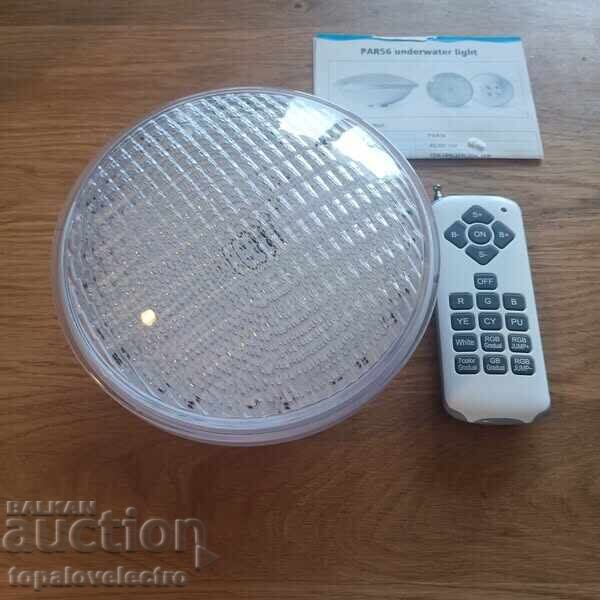 ΝΕΟ! RGB LED φωτισμός για πισίνα – 40W με τηλεχειριστήριο - 7