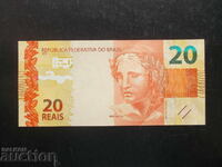 BRAZIL, 20 Reais, 2010, UNC