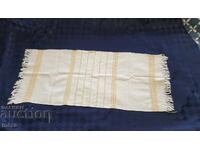 Prosop, batistă din țesătură fină de cânepă și ornamente brodate cu sârmă aurie