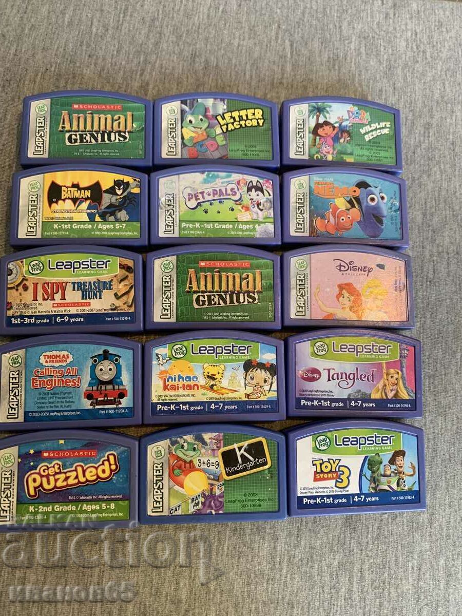 Παιχνίδια Leapster με τιμή 5.00 BGN | € 2.56
