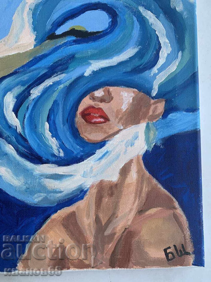 Доставка на картина абстракция