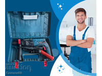 Perforator 1100W cu 2 mandrine și mâner SDS Plus - Set