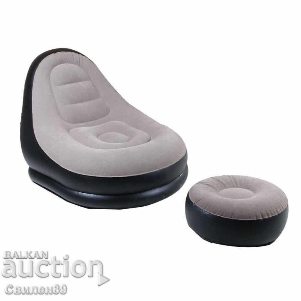 Portable inflatable chair and stool designed for pochi with price 53.00 BGN | € 27.10 Portable inflatable chair and stool designed for pochi with price 53.00 BGN | € 27.10