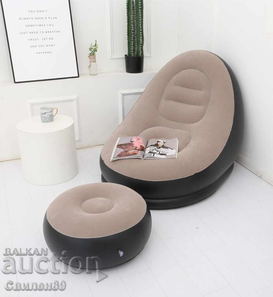 Portable inflatable chair and stool designed for pochi - 7 Portable inflatable chair and stool designed for pochi - 7