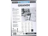 Πακέτο 5 τεμαχίων μαύρων ενδιάμεσων φύλλων από το σύστημα ΓΚΡΑΝΤΕ