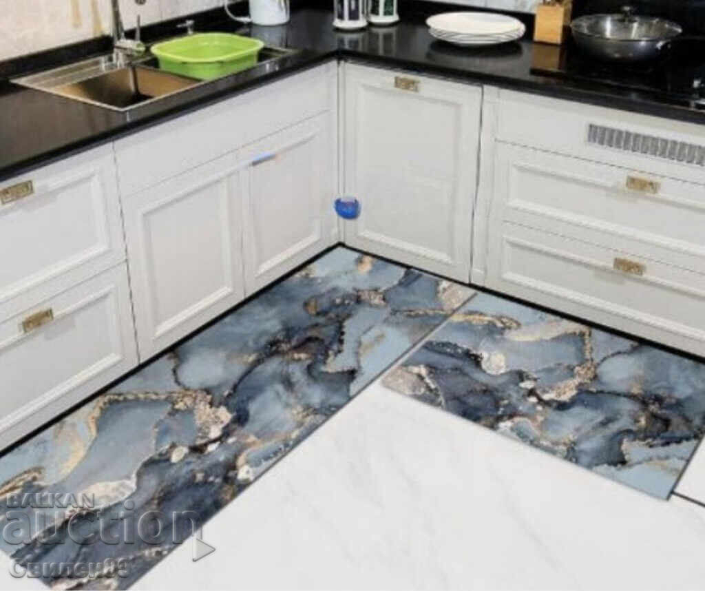 Licitație Set de covorașe antiderapante impermeabile pentru bucătărie, raft