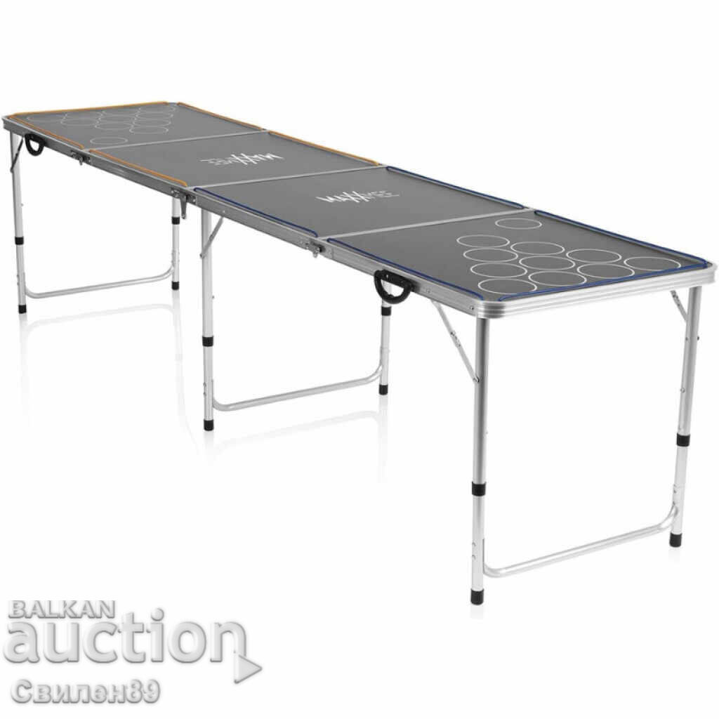 1 pc/ MAXXMEE LED Beer Pong table - party table with LED lighting - 6