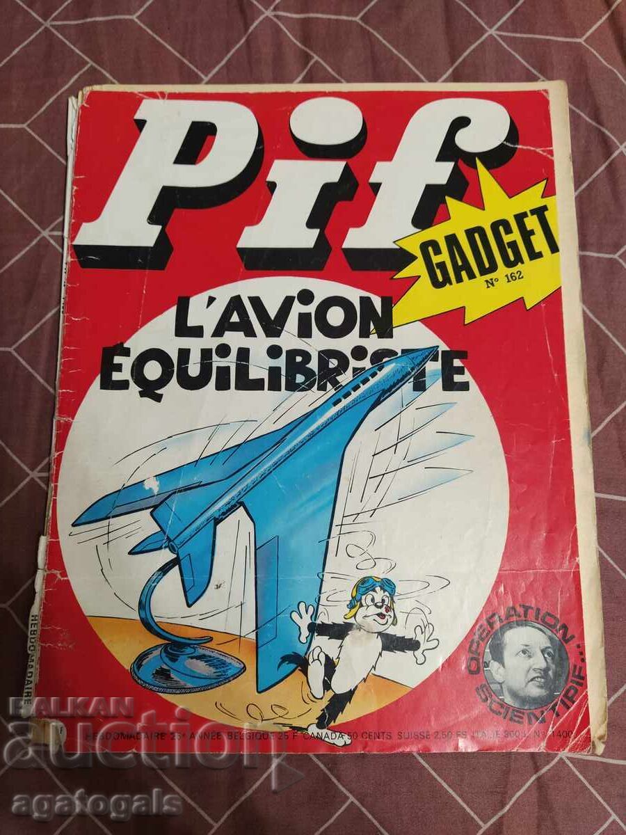 Benzi desenate Pif, Hercule, Pifou (Pif, Erkyul, Pifou) reviste