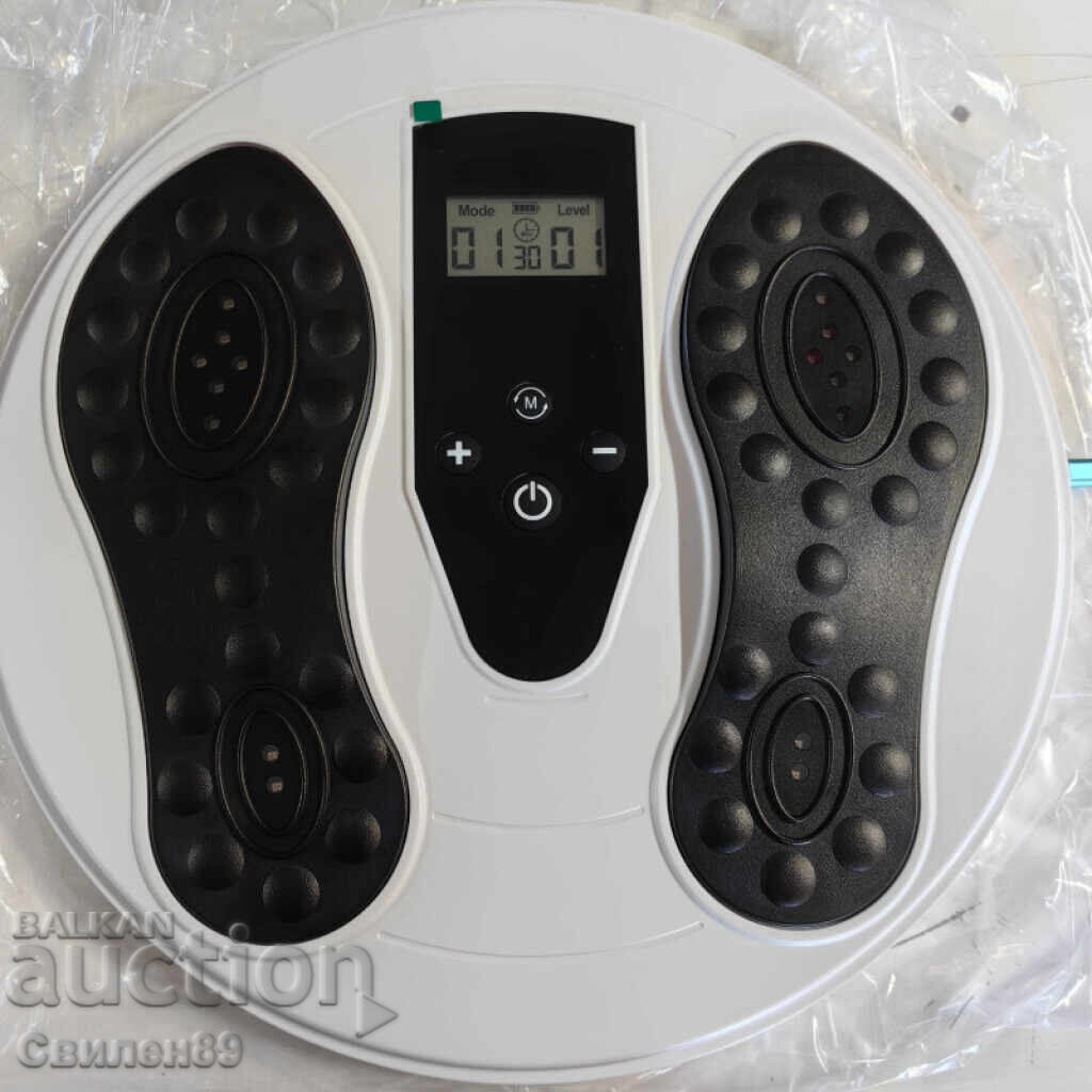 1 buc./ Stimulator electronic pentru picioare EMS + TENS – fără fir