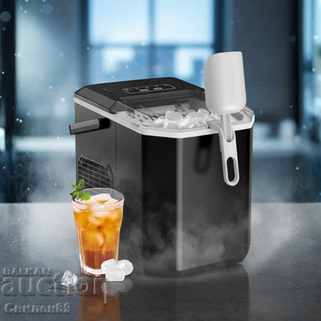 1бр./ Машина за лед Silonn SLIM21B – компактен и бърз ледоге - 6