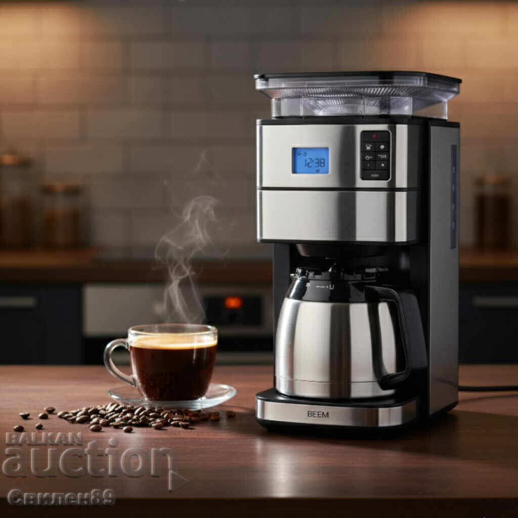 1 pc. / Filter coffee machine with grinder and thermal carafe BEEM BASIC S - 5