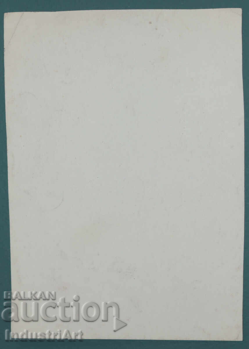 Красива рисунка пастел женски портрет - 6