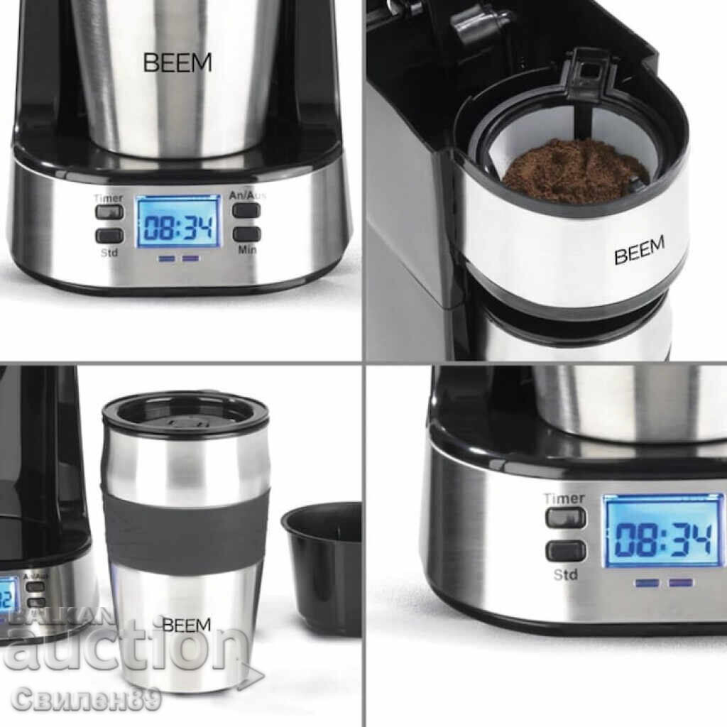 Programmable BEEM Coffee Maker, Thermo 2 Go, with built-in - 5