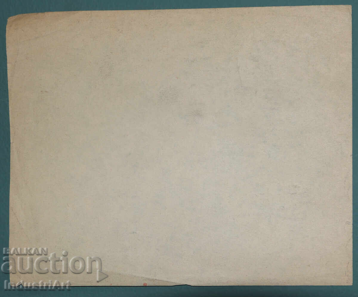 Desen erotic vechi în creion, portret feminin, corp gol - 6