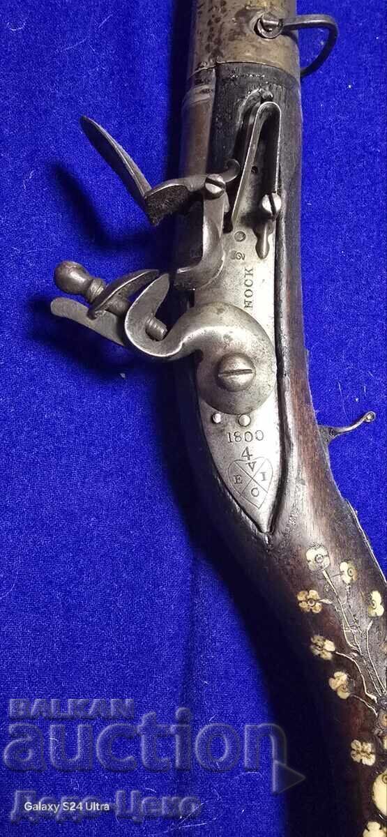 Παράδοση Τοφέκι Flintlock 19ος αιώνας
