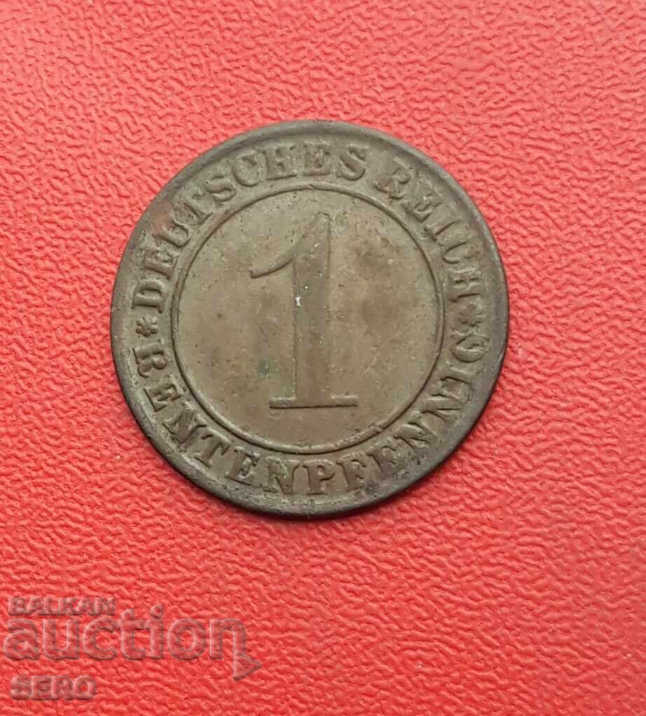 Germany - 1 Pfennig 1924 E - Muldenhütten