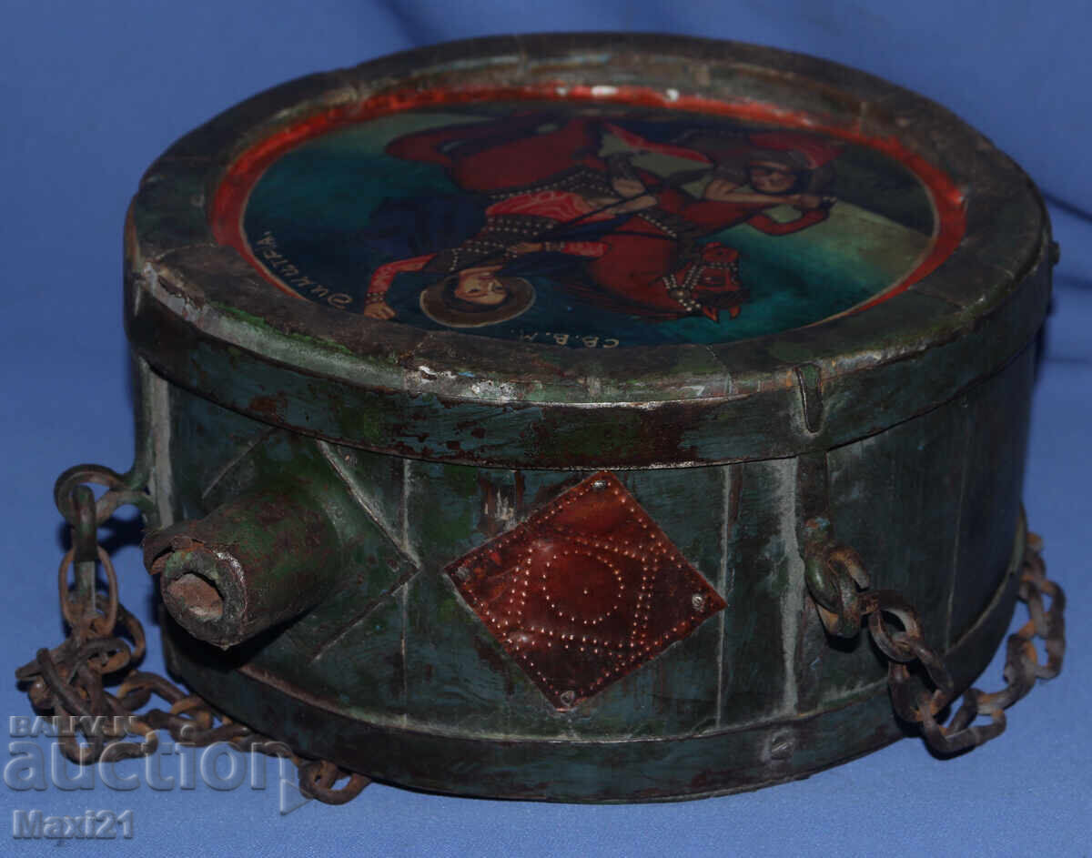 Bucolică veche pictată, iconă - 7