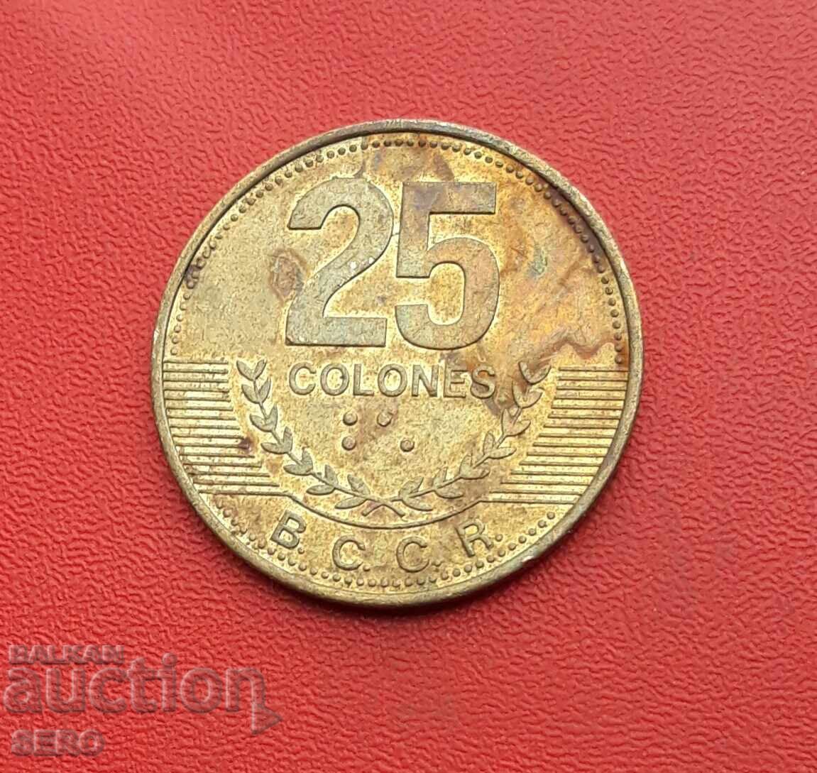 Costa Rica - 25 Colones 2007 Costa Rica - 25 Colones 2007