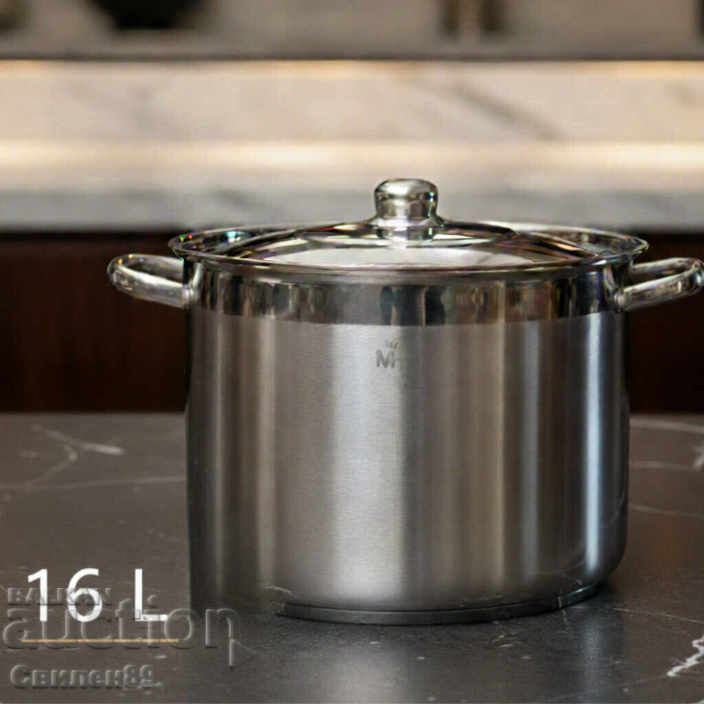 Licitație Oală inoxidabilă - MERCURY HAUS COSMO PREMIUM – rezistentă