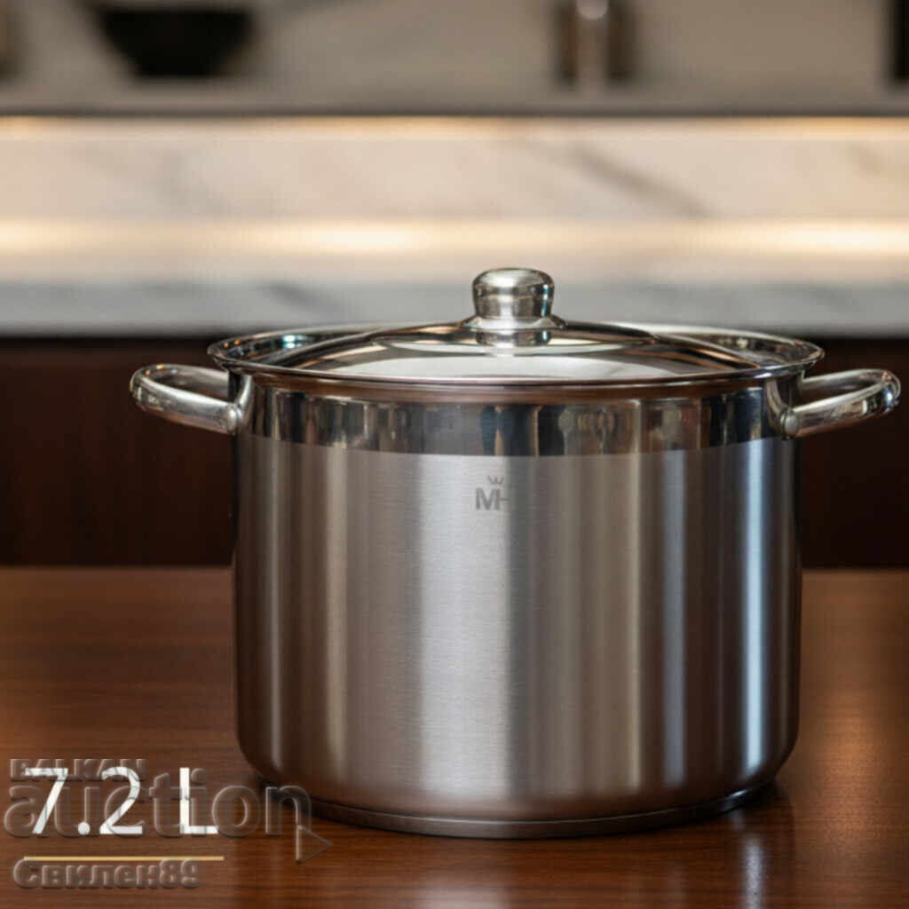 Oală inoxidabilă - MERCURY HAUS COSMO PREMIUM – rezistentă - 6