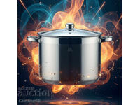 Oală inoxidabilă - MERCURY HAUS COSMO PREMIUM – rezistentă