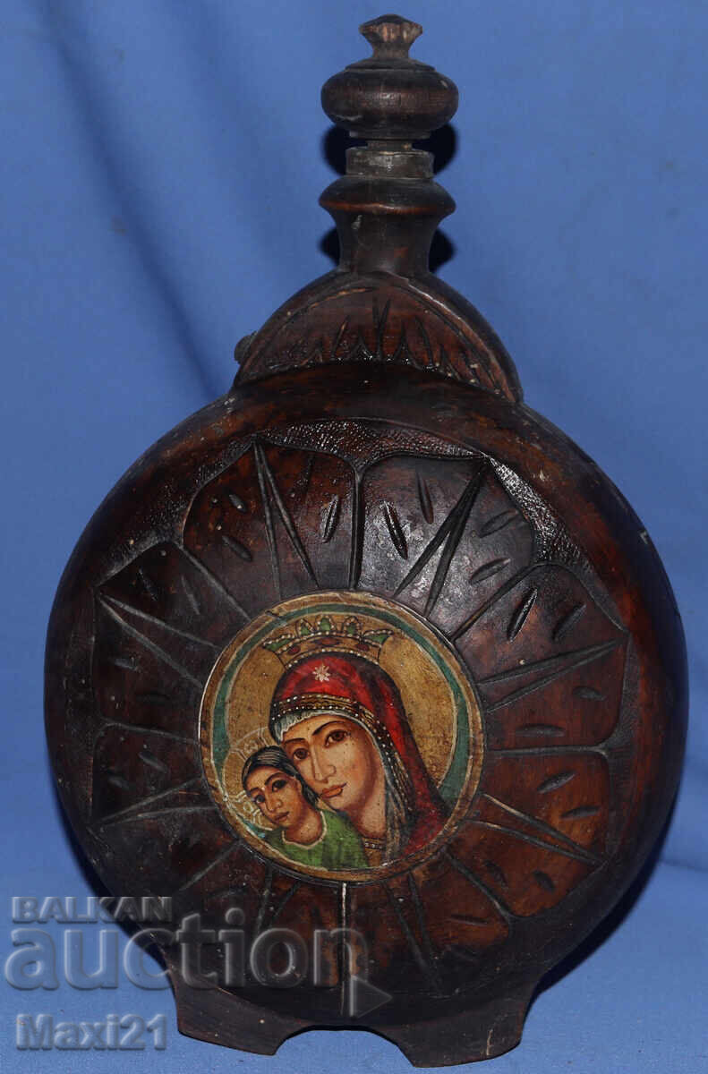 Bucolică veche pictată, iconă