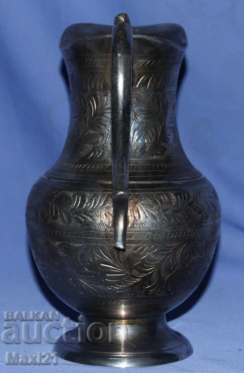 Ασημένια κανάτα vintage για σερβίρισμα - 5