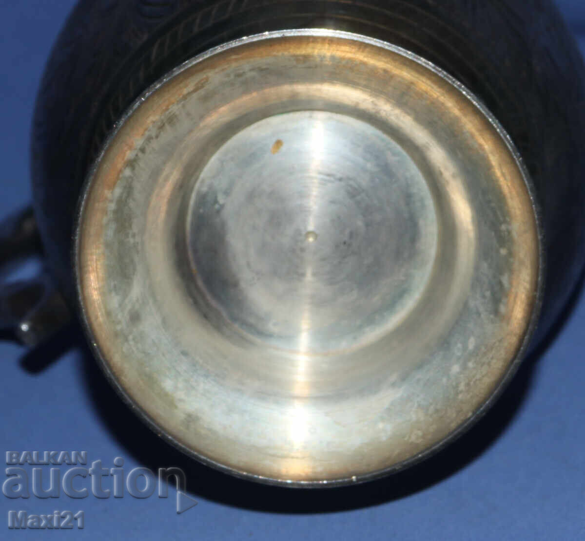 Ασημένια κανάτα vintage για σερβίρισμα - 6