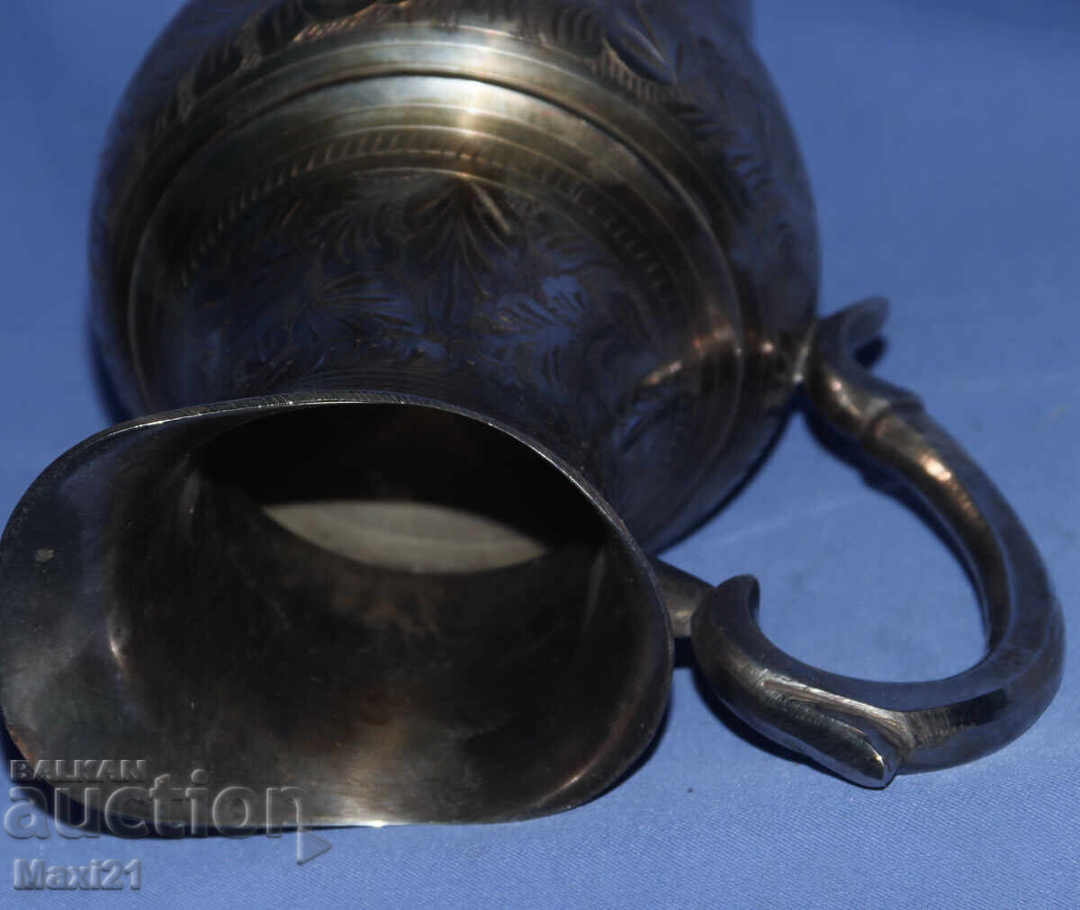 Ασημένια κανάτα vintage για σερβίρισμα - 7