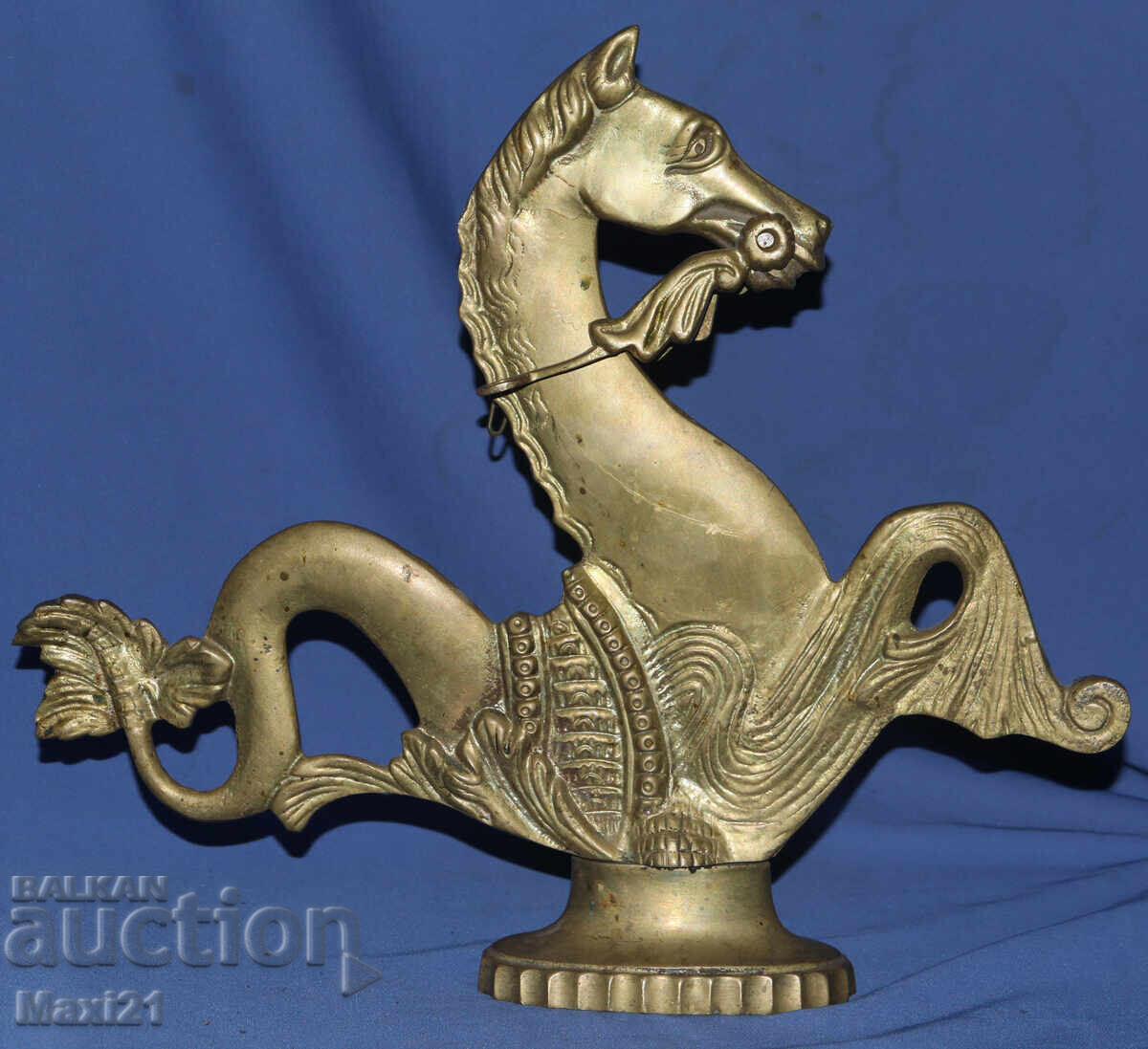 Delivery of Handmade brass sculpture horse