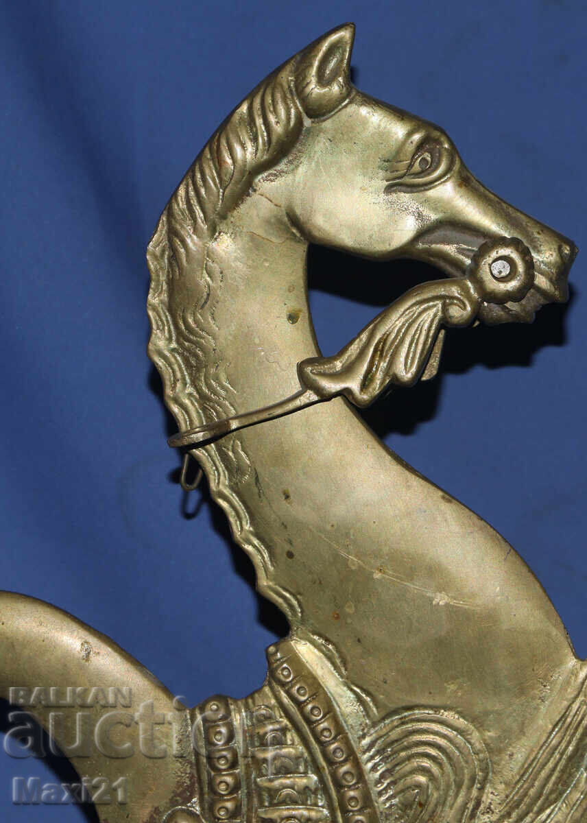Handmade brass sculpture horse - 6