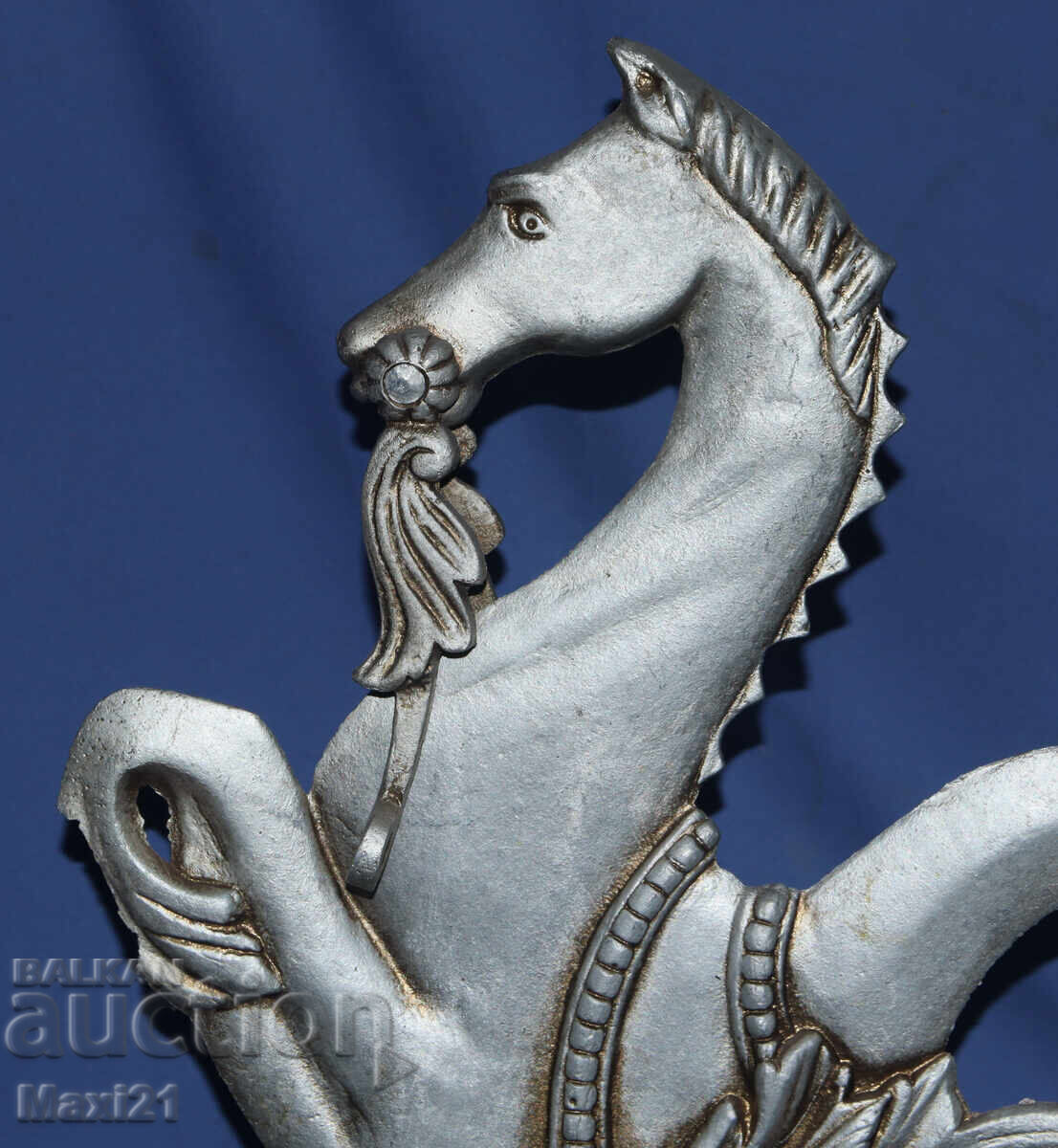 Handmade metal sculpture horse with price 300.00 BGN | € 153.39