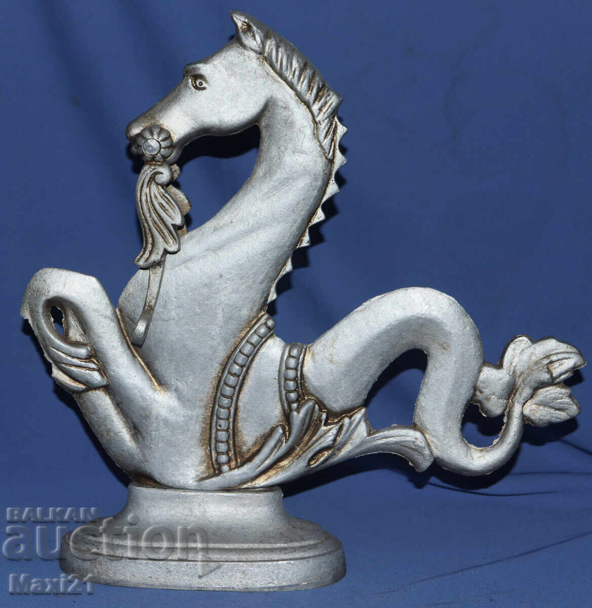 Handmade metal sculpture horse