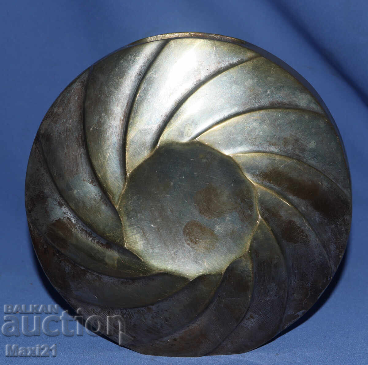 Vintage silver-plated flower vase with price 350.00 BGN | € 178.95