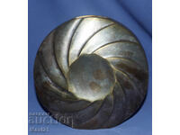 Винтидж посребрена ваза за цветя