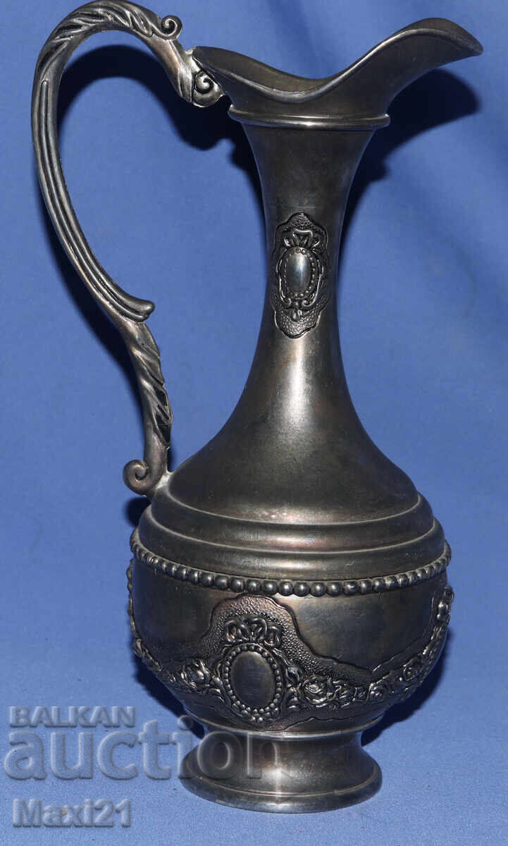 Ασημένια κανάτα vintage για σερβίρισμα - 5