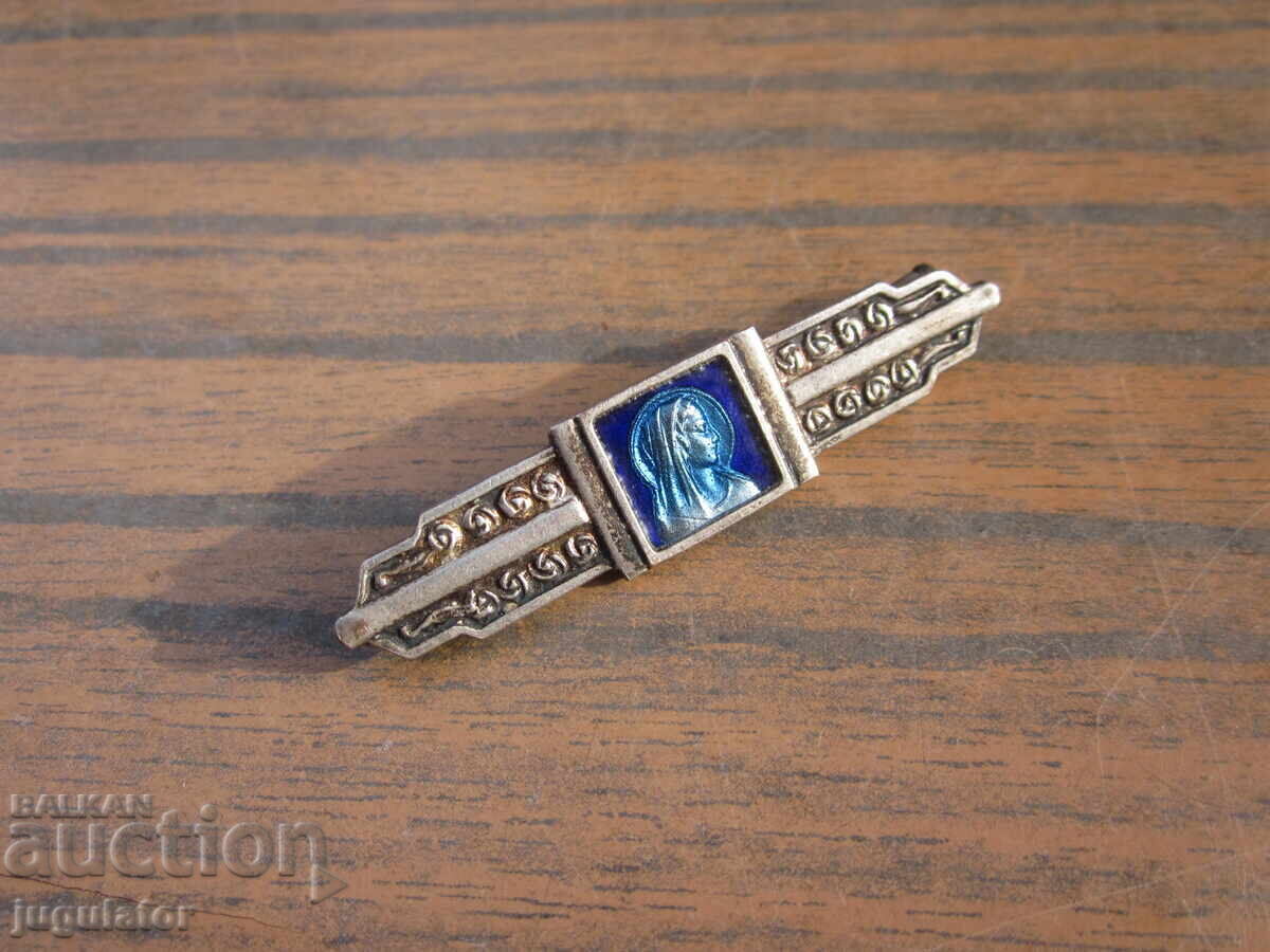 Δημοπρασία Βασίλειο της Βουλγαρίας, καρφίτσα, κόσμημα, εικόνα με σμάλτο της Παναγίας Δημοπρασία Βασίλειο της Βουλγαρίας, καρφίτσα, κόσμημα, εικόνα με σμάλτο της Παναγίας