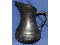 Cană vintage argintată pentru servire Veralucino