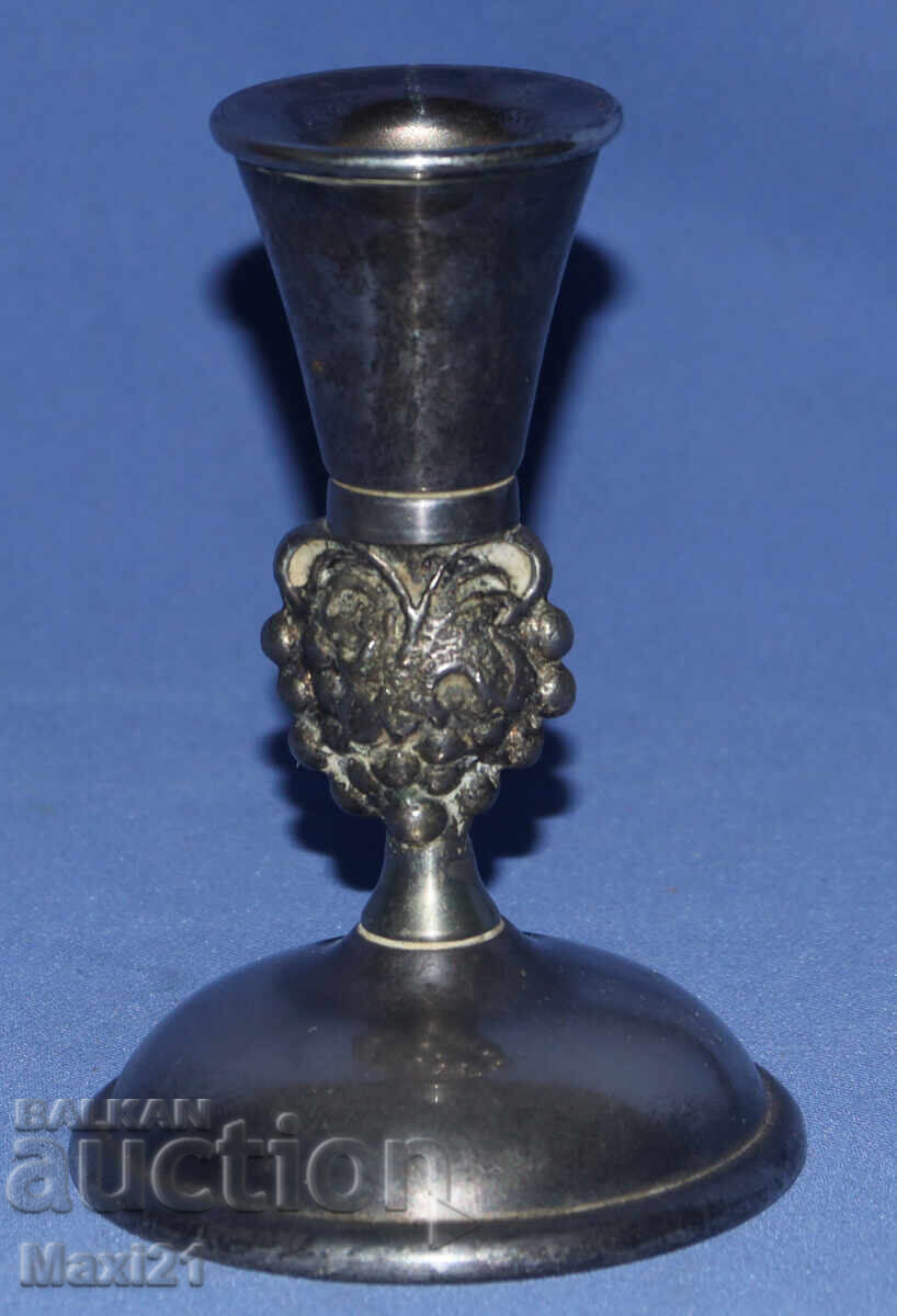 Δημοπρασία Ασημένιο κηροπήγιο Valero Vintage Ισπανία Δημοπρασία Ασημένιο κηροπήγιο Valero Vintage Ισπανία