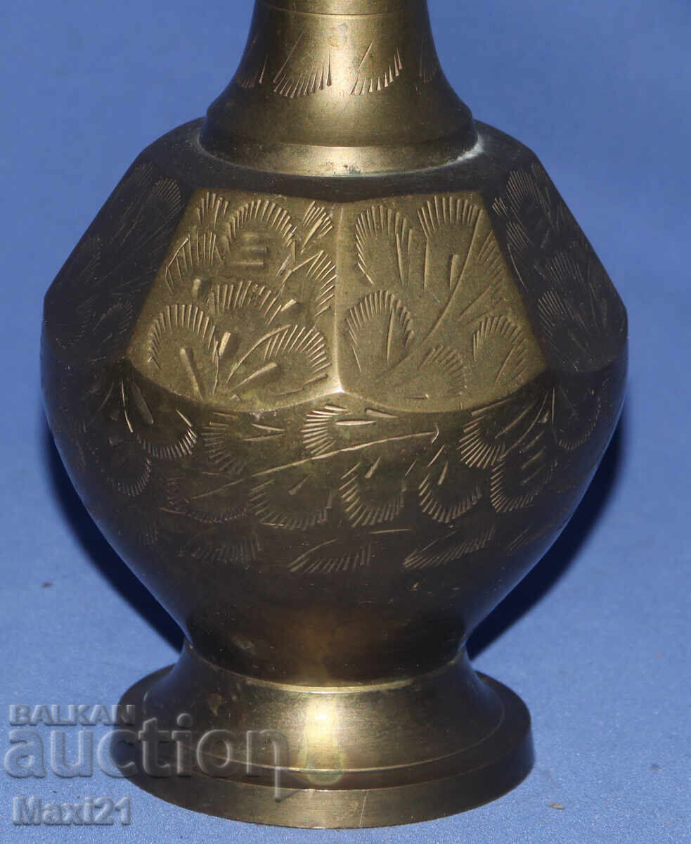 Delivery of Vintage brass serving pitcher