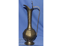 Vintage brass serving pitcher