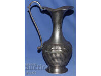 Vintage silver-plated serving pitcher