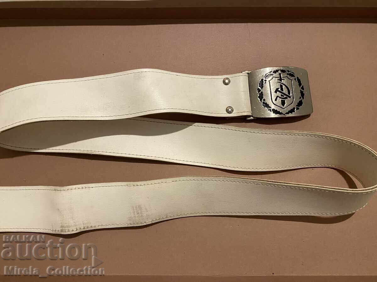 Ζώνη στολής Σοσιαλιστικής Λαϊκής Μιλιτσίγια ΚΑΤ με τιμή 45.00 BGN | € 23.01