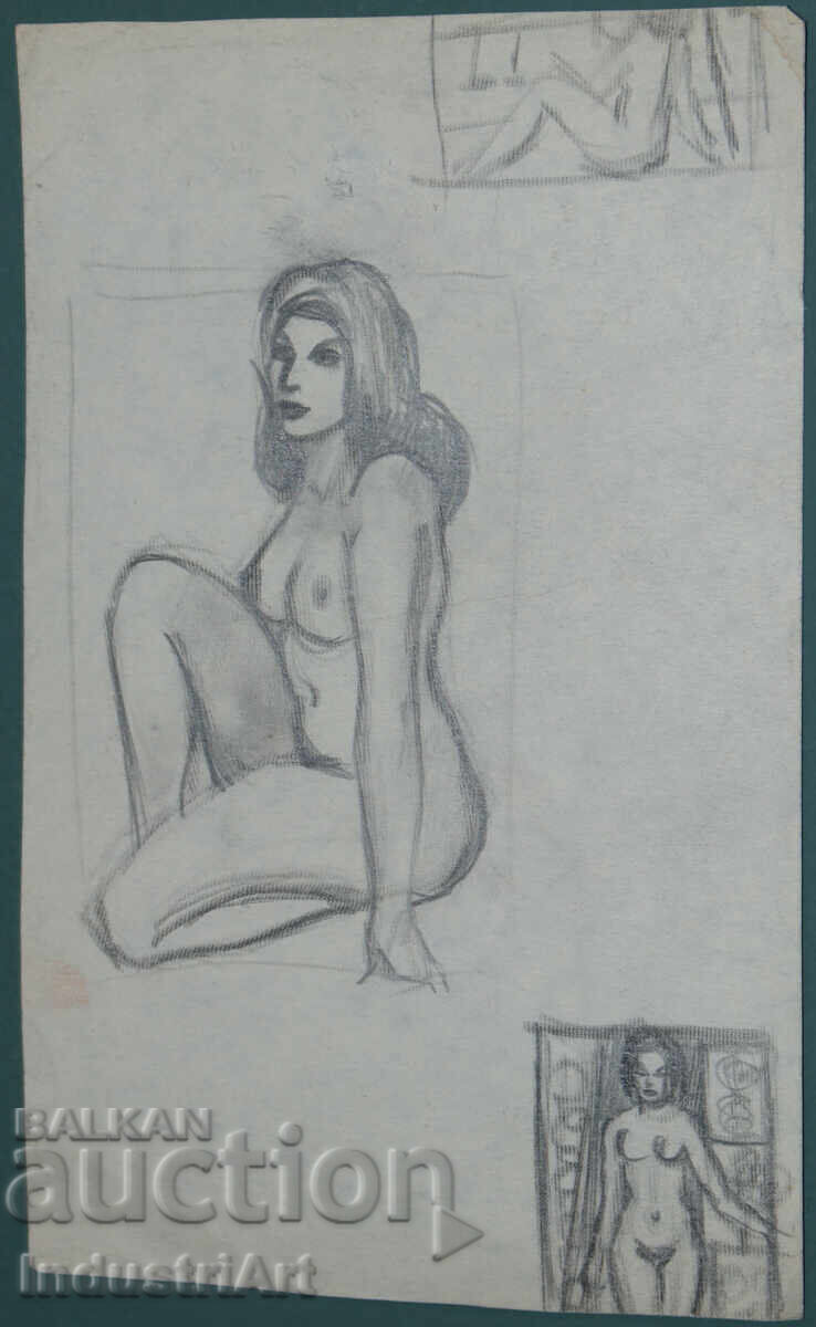 Ερωτικό σχέδιο μολυβιού γυναικείο πορτρέτο γυμνό σώμα - 6 Ερωτικό σχέδιο μολυβιού γυναικείο πορτρέτο γυμνό σώμα - 6