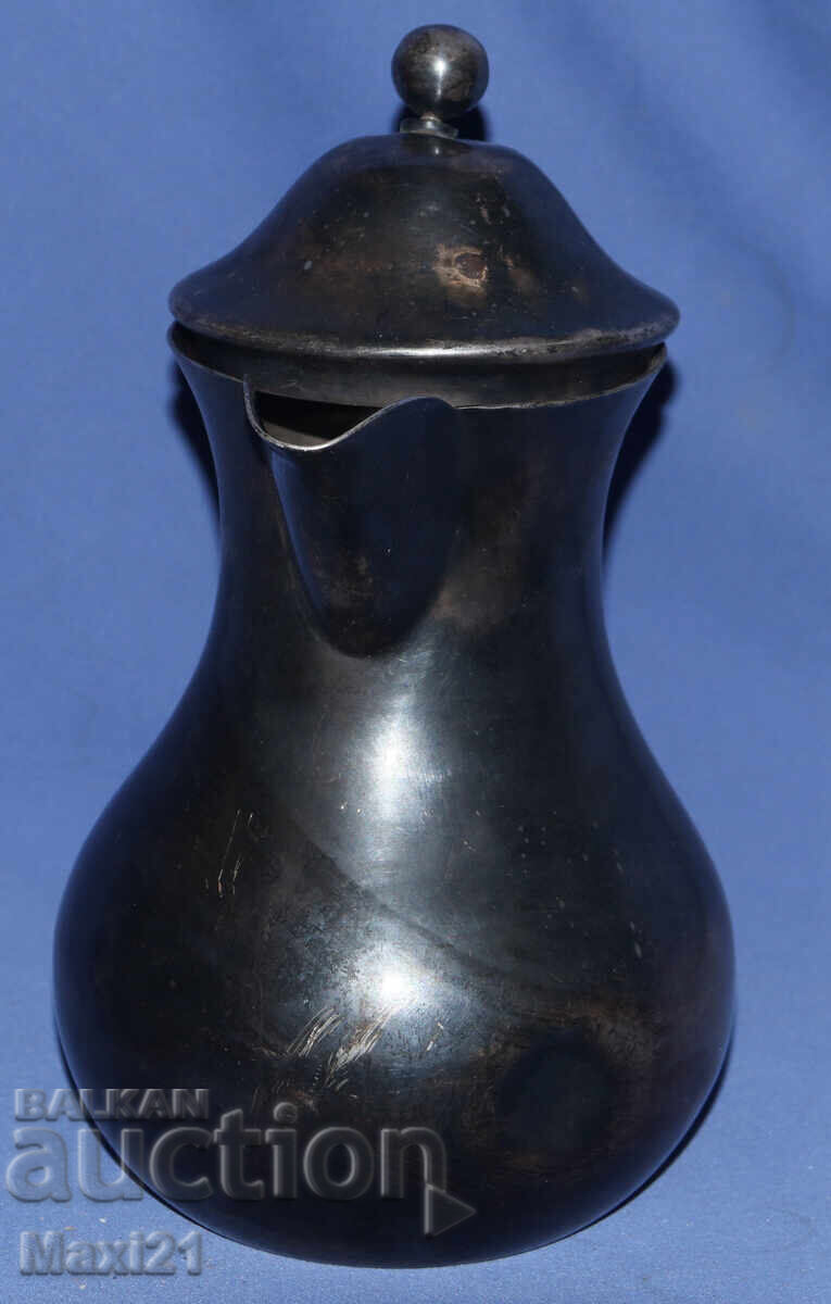 Винтидж посребрена кана за мляко Nissiotis Гърция с цена 180.00 лв. | € 92.03 Винтидж посребрена кана за мляко Nissiotis Гърция с цена 180.00 лв. | € 92.03