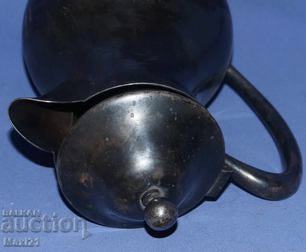 Доставка на Винтидж посребрена кана за мляко Nissiotis Гърция Доставка на Винтидж посребрена кана за мляко Nissiotis Гърция