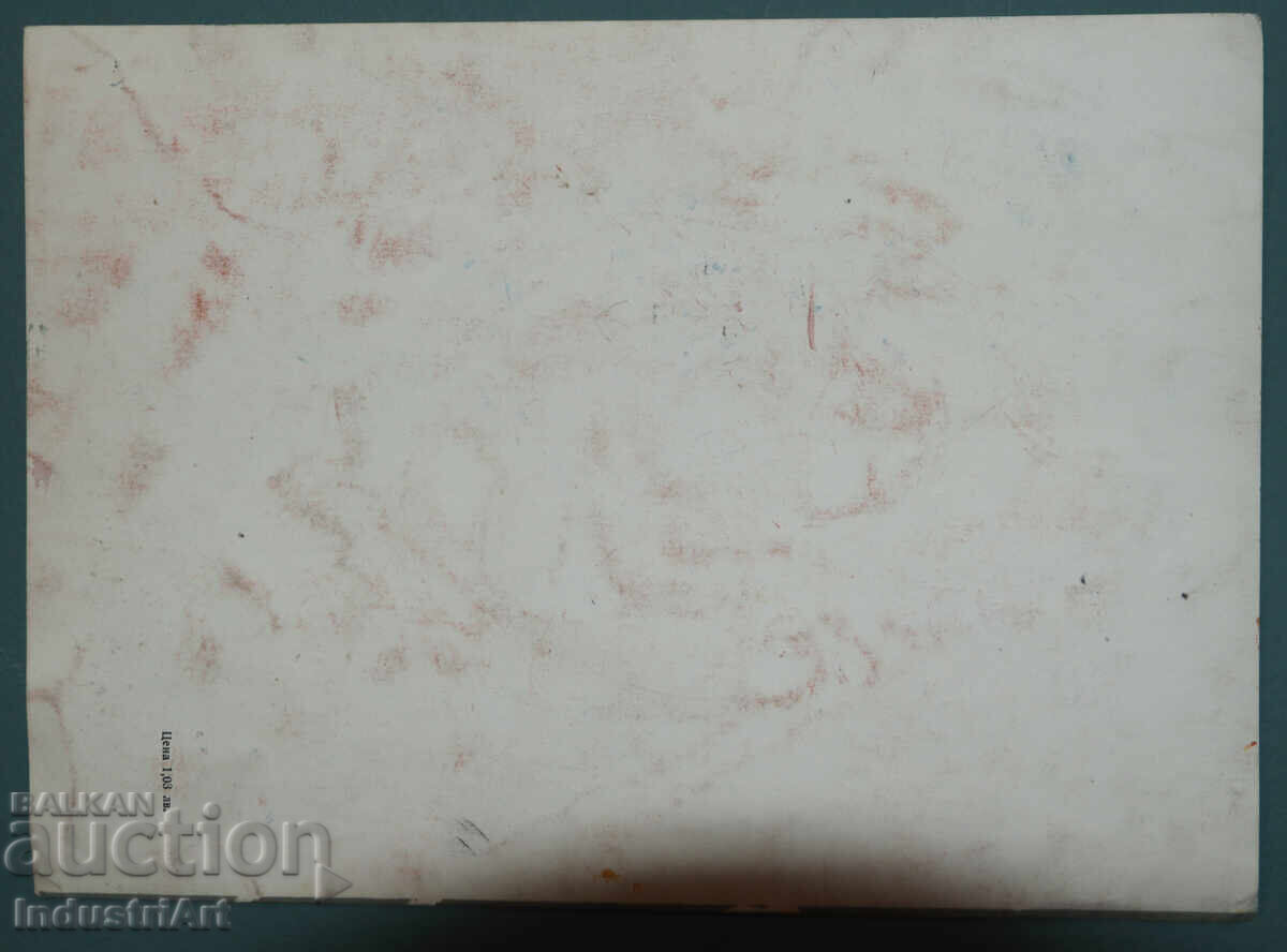 Σχέδιο με μολύβι ακουαρέλα γυναικείο πορτρέτο - 6