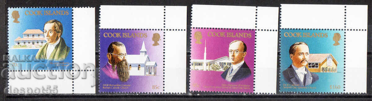 1990. Cook Islands. Christianity in the Cook Islands